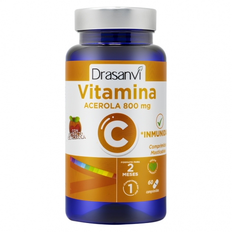 Vitamina C Mastigável Acerola 800mg 60comp